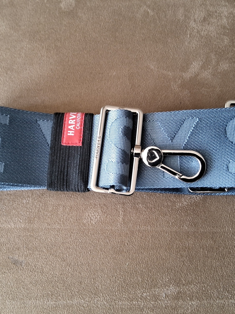 Harvey's Seatbelt Bags Blue Slate Click and Carry